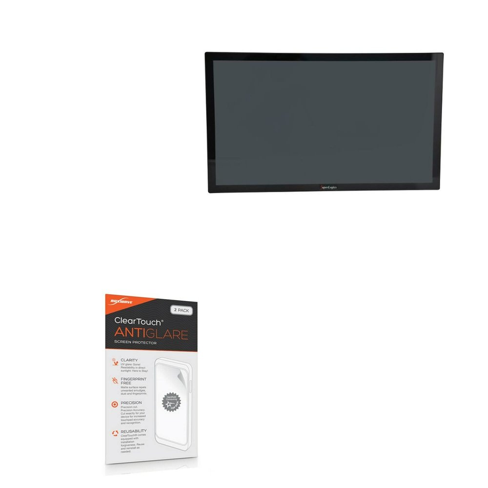 BoxWave Screen Protector Compatible with SuperLogics SL-PPC-22AWHD-LLQ370TN-S17 - ClearTouch Anti-Glare (2-Pack), Anti-Fingerprint Matte Film Skin
