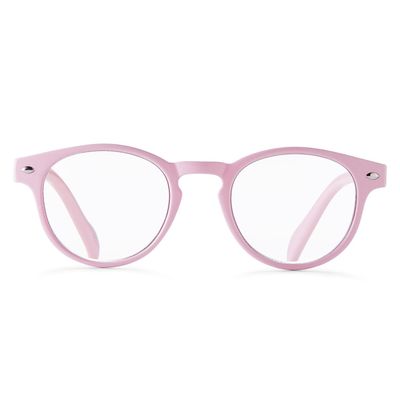 Speidel Blue Light Blocking Scratch Resistant UV Protected Scrub Matching Readers-Taylor Frame Style in Solid Pink