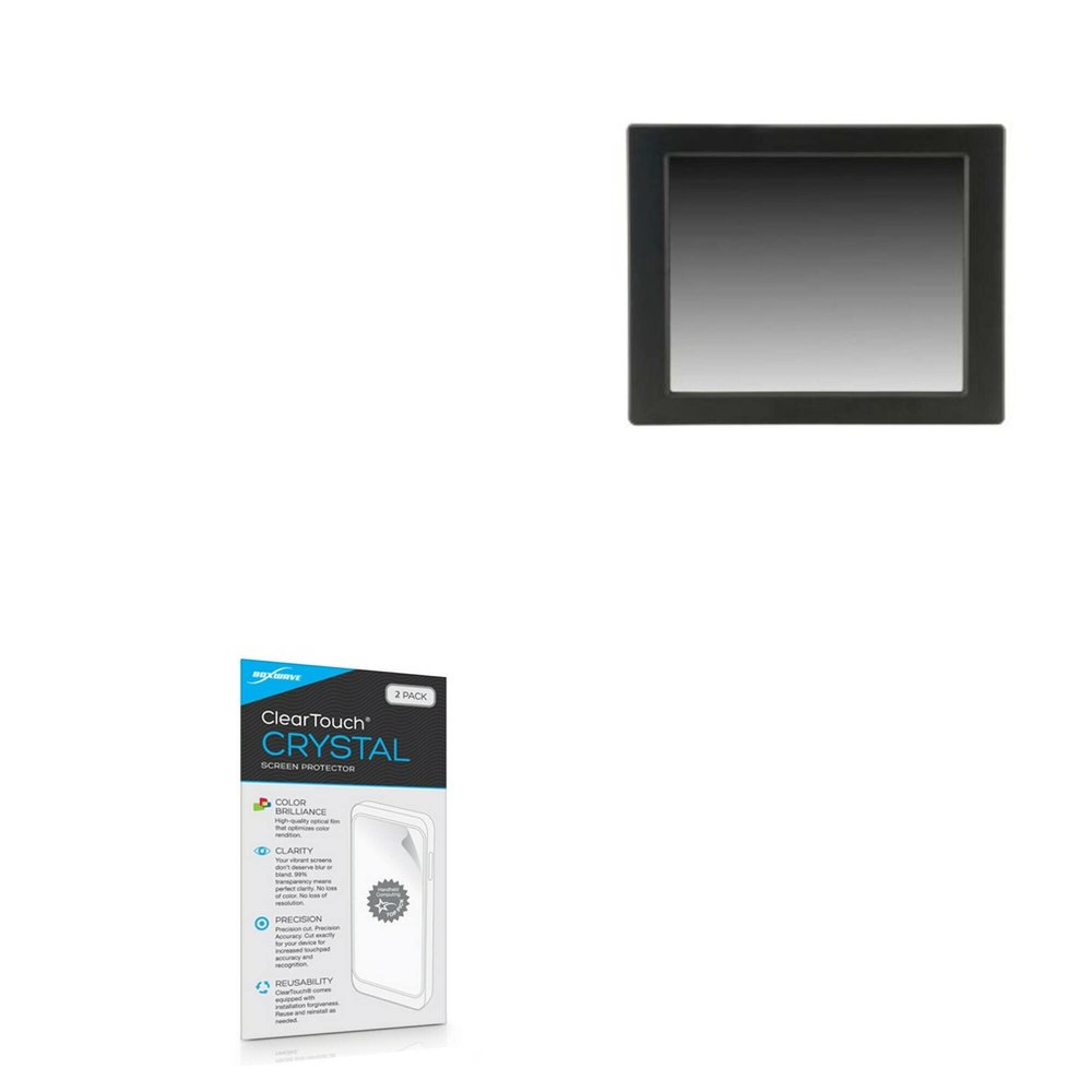 BoxWave Screen Protector Compatible with SuperLogics SL-PPC-19A-LL1900A-S18-1 - ClearTouch Crystal (2-Pack), HD Film Skin - Shields from Scratches