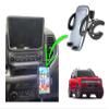 Phone Mount holder compatible with Ford Bronco Sport center console dashboard | clamp on style with magetic, wireless, clamp, fast charge and apple phones 2021-2025 view 1