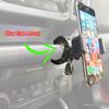 Phone Mount holder compatible with Ford Bronco Sport center console dashboard | clamp on style with magetic, wireless, clamp, fast charge and apple phones 2021-2025 view 3