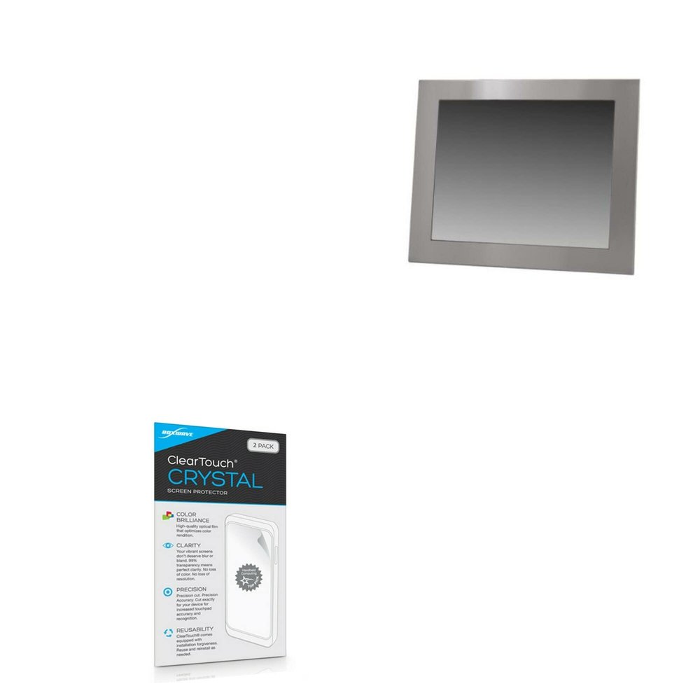 BoxWave Screen Protector Compatible with SuperLogics SL-LCD-12-RTouch-SSB - ClearTouch Crystal (2-Pack), HD Film Skin - Shields from Scratches