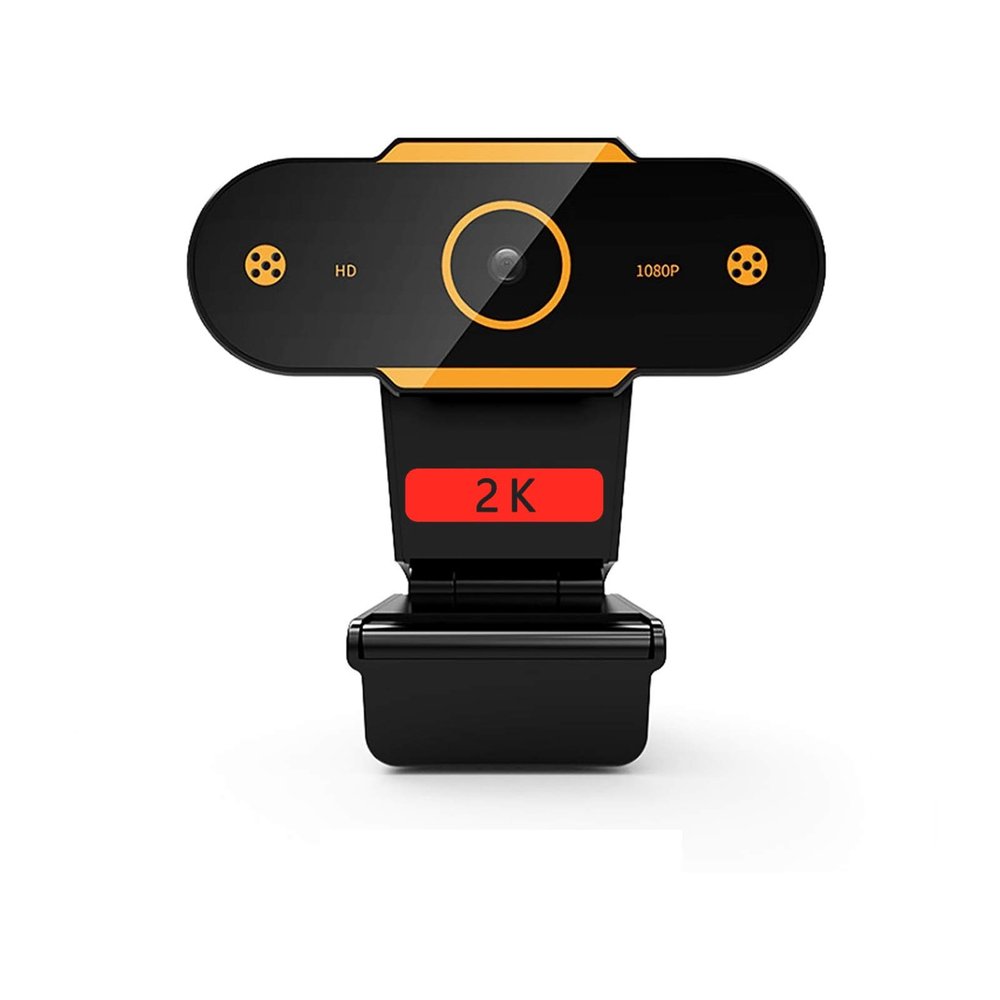 Computer Camera Webcam 1080P Full HD Web Camera with Built-in Microphone USB Plug Web Cam for PC Computer Laptop Desktop (Color : 2K)