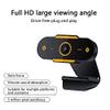 Computer Camera Webcam 1080P Full HD Web Camera with Built-in Microphone USB Plug Web Cam for PC Computer Laptop Desktop (Color : 2K) view 3