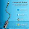 Tccmebius USB C to Ethernet Adapter, USB C to RJ45 10/100/1000 Network Gigabit Adapter for MacBook Pro/Air, iPad Pro, Dell XPS, Surface Book, Smartphone, Compatible Windows 7/8/10, Mac OS (TCC-S30C) view 4
