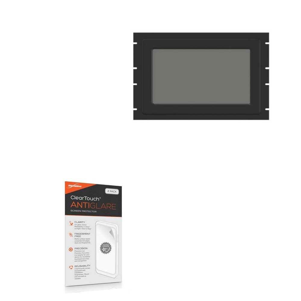 BoxWave Screen Protector Compatible with SuperLogics SL-LCD-15AWHD-PCAPTOUCH-SUN-RK - ClearTouch Anti-Glare (2-Pack), Anti-Fingerprint Matte Film Skin