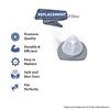 Replacement Part For Bissell Filter Assembly for 2033, 20331, 20333, 20336, 20339, 2033M Vac Models # compare to part 1611508 view 2
