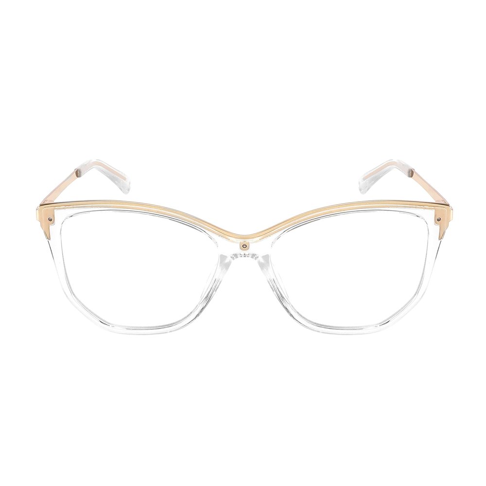 EDGEIWEAR Vintage Cat Eye Computer Blue Light Blocking Glasses with TR90 Frame for Digital Eye Strain Fatigue Relief and Better Sleep (Clear)