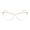 EDGEIWEAR Vintage Cat Eye Computer Blue Light Blocking Glasses with TR90 Frame for Digital Eye Strain Fatigue Relief and Better Sleep (Clear) view 1