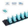 Cable Matters 12 Fibers OM4/OM3 Multimode Patch Panel with 6 x LC UPC Duplex Fiber Optic Adapters - LGX Compatible view 3