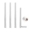 Bingfu External WiFi Antenna RP-SMA 2.4GHz 5GHz 5.8GHz 3dBi Dual Band Wireless Antennas Replacement (4-Pack) for WiFi Router Security IP Camera Access Point USB WiFi Adapter view 3