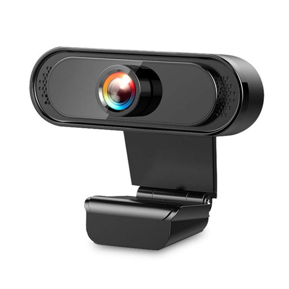 Computer Camera 1080P/720P Webcam HD Camera with Built-in HD Microphone USB Rotatable Cameras for Live Broadcast Video Calling Conference Work (Color : 1080P)