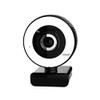 Computer Camera Mini USB Webcam with Light Video Conference Camera Wide Angle Webcam with Microphone Cover Laptop PC Camera view 2
