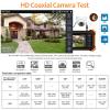 Rsrteng CCTV Tester,IPC-1910C Plus with Cable Tracer 8MP AHD CVI TVI CVBS IP Camera Test 8K HD Display Video Monitor 4 inch IPS Touch Screen IPC Tester Support POE PTZ RS485 Replace 1800ADH view 4
