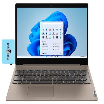 Lenovo IdeaPad 3 15ITL05 11th Gen Business Laptop (Intel i3-1115G4 2-Core, 8GB RAM, 512GB PCIe SSD, Intel UHD, 15.6" 60Hz Touch HD (1366x768), WiFi, Bluetooth, Webcam, HDMI, Win 11 Home) with Hub