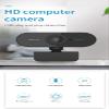 Computer Camera 1080P Series Webcam Auto-Focus Computer Camera with Microphone Rotatable Desktop Laptop PC Web Cam for Internet Meeting Living (Color : 001) view 4
