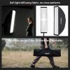AMBITFUL 2PCS 22x90cm 9"x35" Beehive Honeycomb Grid Strip Softbox Bowens Mount for Studio Flash view 4