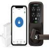 Lockly Secure Plus with Wi-Fi Hub Smart Door Lock, Keyless Entry Door Lock, PIN Genie Keypad, 3D Biometric Fingerprint Sensor, Voice Control view 1