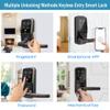 Lockly Secure Plus with Wi-Fi Hub Smart Door Lock, Keyless Entry Door Lock, PIN Genie Keypad, 3D Biometric Fingerprint Sensor, Voice Control view 2
