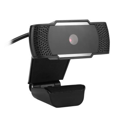Computer Camera USB 2.0 Webcam HD PC Camera 640X480 Video Record Webcam Web Camera with Microphone for Computer Laptop (Color : Black)