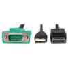 Tripp Lite VGA to DisplayPort & USB-A Adapter Cable Kit, Connects Tripp Lite B020-U & B022-U KVM, 6 Feet / 1.8 Meters, (P778-006-DP) view 3
