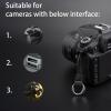 VKO Camera Strap Quick Release QD Loops Connector for DSLR SLR Mirrorless Cameras Neck Shoulder Strap Binoculars Adapter Connect Connection Links(Big) view 4