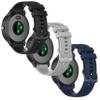 Anrir Bands for Garmin Vivoactive 3, 20mm Silicone Band for Forerunner 645/245 Music/Venu Sq 2/Venu 2 Plus, for Galaxy Watch 3 41mm/Galaxy Watch Active 2 40mm/44mm Bands Men Women-3Pack view 1