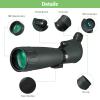 Newest 20-60x100 Monocular Telescope, BAK-4 Prism and FMC Fully Multi-Coated Lens, with Tripod and Carrying Bag and Smartphone Adapter, Ideal for Bird Watching Hunting Concert Travelling view 3