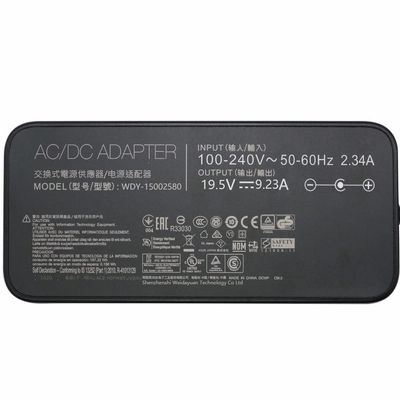 19V 6.32A 120W AC Charger Adapter Compatible for ASUS A15-120P1A PA-1121-28 ADP-120RH B N750 N500 G50 N53S N55 FX504 UX510UW N56J N56VM N56VZ Laptop Power Supply Cord