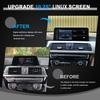 PEMP Linux Screen for BMW 3 Series F30 X1 F48 2017-2019 EVO ID6, Support Wireless CarPlay Android Auto Using OEM Bluetooth Calling and Music view 2
