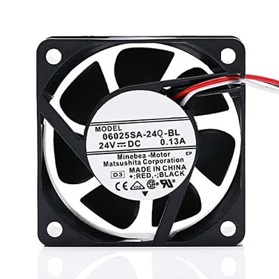 06025SA-24Q-BL Fan 24V 0.13A 606025mm Cooling Fan