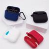 2 Pack DAYJOY Soft Silicone case Compatible with Razer Hammerhead True Wireless X/Hammerhead True Wireless Pro Earbuds, Portable Protective Shockproof Case Cover with Carabiner (Black+Blue) view 4
