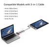 3 in 1 Cable for Graphic Tablet Pen Display Artist 10(2nd Gen) Artist 12 (2nd Gen) Artist 13 (2nd Gen) Artist 16 (2nd Gen) Artist Pro 16 for Graphics Drawing Tablet Monitor Display view 2