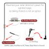 EDOTech 10 Ft Direct HardWire Power Cord Kit for Cobra Radar Laser Detector view 3
