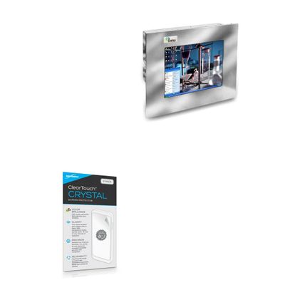 BoxWave Screen Protector Compatible with Daisy Data 2570 Series (24 in) - ClearTouch Crystal (2-Pack), HD Film Skin - Shields from Scratches