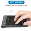 Foloda Number Pad for Laptop, 10 Keys USB Number Numeric Keypad Numpad, 22 Keys Wireless Numberpad Keyboard Laptop Accessories for PC Desktop Surface Pro Notebook view 2