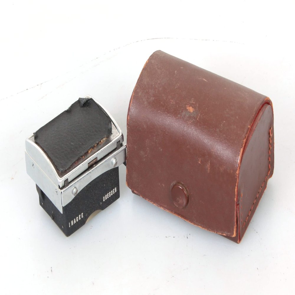Waist Level VIEWFINDER EXAKTA WLF VX IIA in Leather CASE
