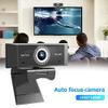 Computer Camera 1080P HD Webcam Auto Focus AF Drive-Free Computer Web Camera Built-in Mic for Video Conference Online Live Dropship USB 2.0 2MP view 2