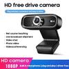 Computer Camera HD USB Computer Camera Desktop Computer Notebook Live Video Chat HD 1080P Built-in Microphone for Live Video Chat Webcam (Color : 720P) view 2
