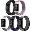 AVOD Nylon Watch Bands Compatible with Fitbit Charge 4/Charge 3/SE, Soft Replacement Wristband Breathable Sport Strap with Band for Women Men view 1