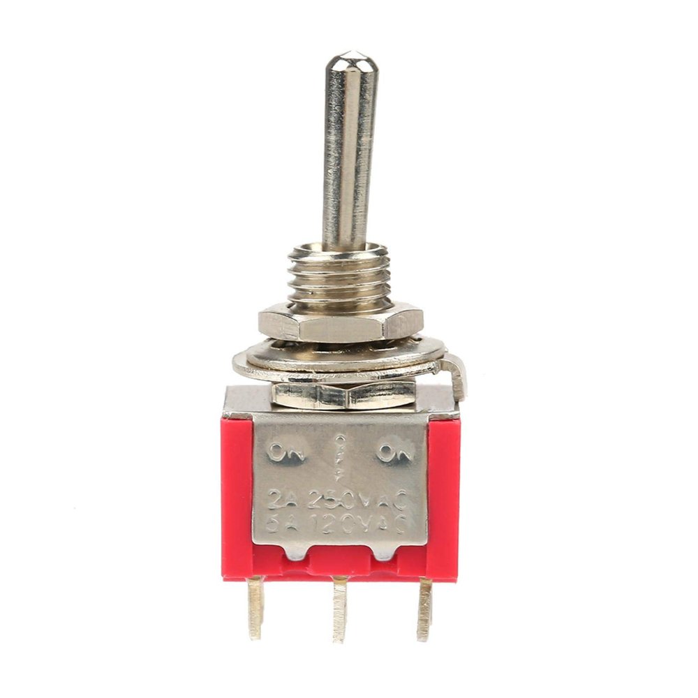 Momentary Selector Switch, 3 Position Pole ON OFF ON Selector Wrench Wide Application for Automotive for Home Appliance Industry