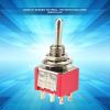 Momentary Selector Switch, 3 Position Pole ON OFF ON Selector Wrench Wide Application for Automotive for Home Appliance Industry view 2