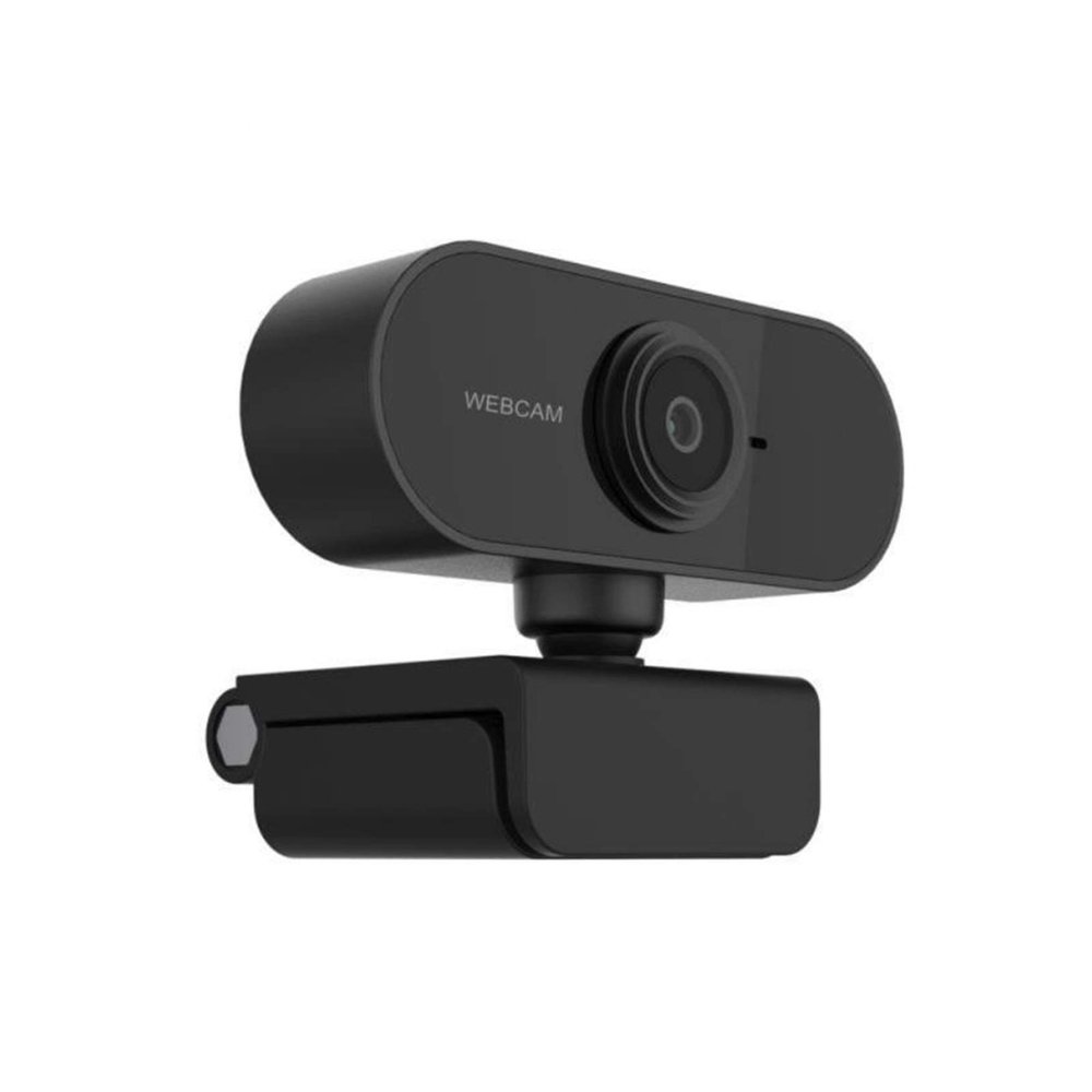 Computer Camera Webcam 1080P HD Web Camera with Microphone Autofocus USB 2.0 Web Cam PC Desktop Full HD Web Cam Auto Focus Mini Web Camera (Color : Black)