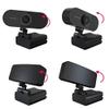 Computer Camera Webcam 1080P HD Web Camera with Microphone Autofocus USB 2.0 Web Cam PC Desktop Full HD Web Cam Auto Focus Mini Web Camera (Color : Black) view 4