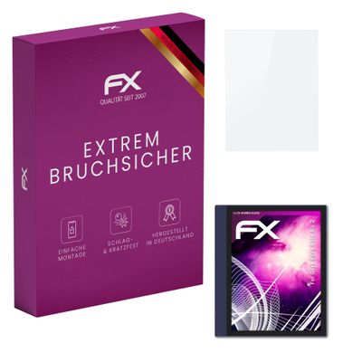 atFoliX Plastic Glass Protective Film compatible with Onyx Boox Note Air 2, 9H Hybrid-Glass FX Screen Protector