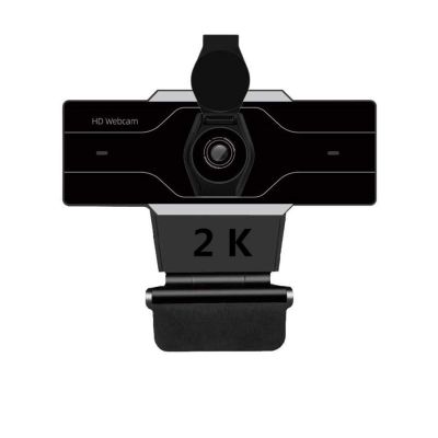 Computer Camera 1080P Full HD Web Camera with Microphone USB Plug Web Cam for PC Computer Laptop Desktop Camera (Color : 2K)