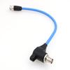 ZBLZGP SDI Protector Surge Overvoltage Circuit Protection Cable for RED Komodom ARRI Camera Elbow BNC Male to Female (Black) (Straight BNC, Blue, 30cm) view 2