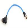 ZBLZGP SDI Protector Surge Overvoltage Circuit Protection Cable for RED Komodom ARRI Camera Elbow BNC Male to Female (Black) (Straight BNC, Blue, 30cm) view 4