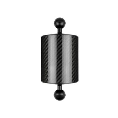BGNing Dual Ball Floating Arm, Carbon Fiber Buoyancy Floating Arm, Float Buoyancy Aquatic Arm xtend Bracket Camera Underwater Diving Tray (D60mm 12inch)