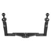 BGNing Diving Handle Tray, Aluminum Alloy Dual Handheld Hand Grip for Action DSLR Camera Video Housing Underwater Photography Accessories view 2
